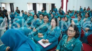 Read more about the article Sabang Merah, TP PKK Kabupaten Sanggau Raih Juara Umum Ketiga Pada HKG PKK ke-53 Tingkat Provinsi Kalbar